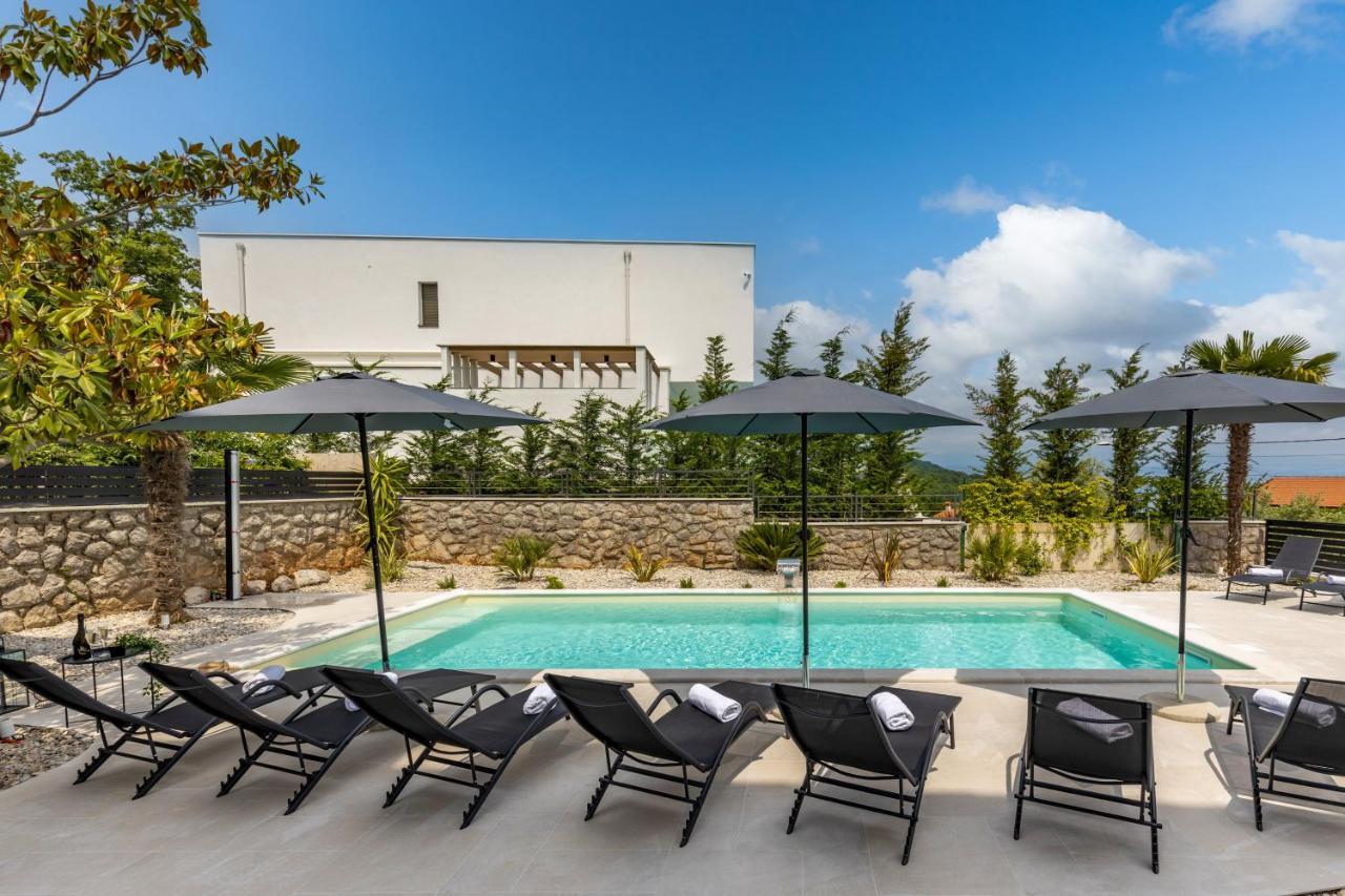 Villa Adriatic, Apartment Chiara With Sea View And Heated Swimming Pool, Free Private Parking, อิตชิชี ภายนอก รูปภาพ